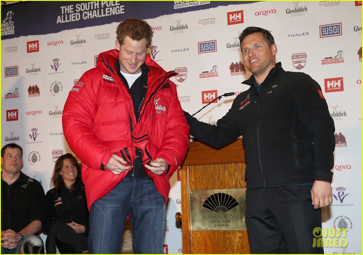 prince harry south pole bound for walking with wounded 14