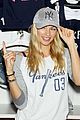 jessica hart yankees opening day new pink mlb collection celebration 04
