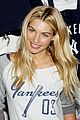 jessica hart yankees opening day new pink mlb collection celebration 10