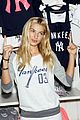 jessica hart yankees opening day new pink mlb collection celebration 15