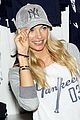 jessica hart yankees opening day new pink mlb collection celebration 20