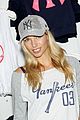 jessica hart yankees opening day new pink mlb collection celebration 22