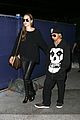 angelina jolie lax arrival with maddox 01