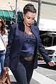 kim kardashian bares pregnant tummy in belly shirt 12