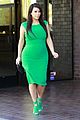 kim kardashian bright green baby bump 14