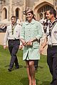 pregnant kate middleton baby bump at queen scouts review 03