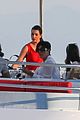 pregnant kim kardashian family boat ride in greece 34