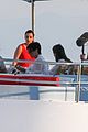 pregnant kim kardashian family boat ride in greece 37
