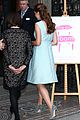 kate middleton baby bump at art room reception 06
