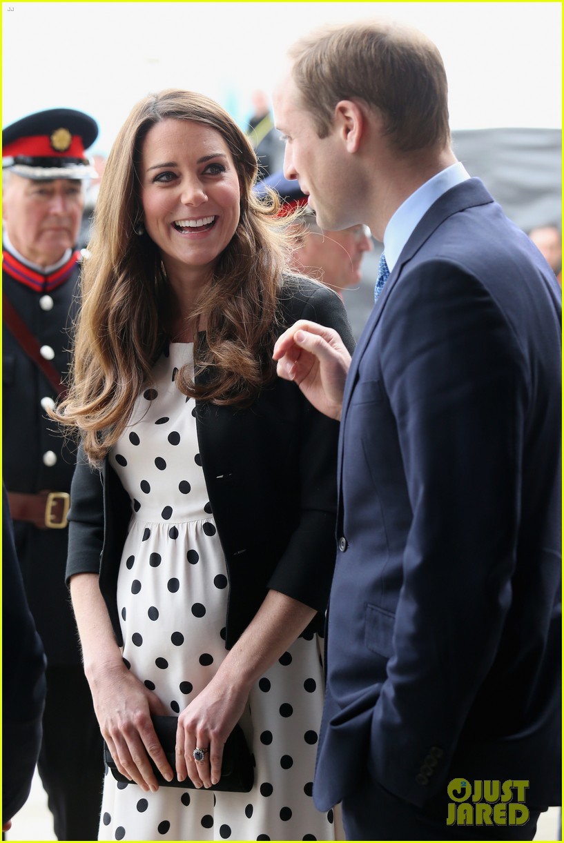 Kate Middleton Pregnant Warner Bros. Studios Visit with Prince William