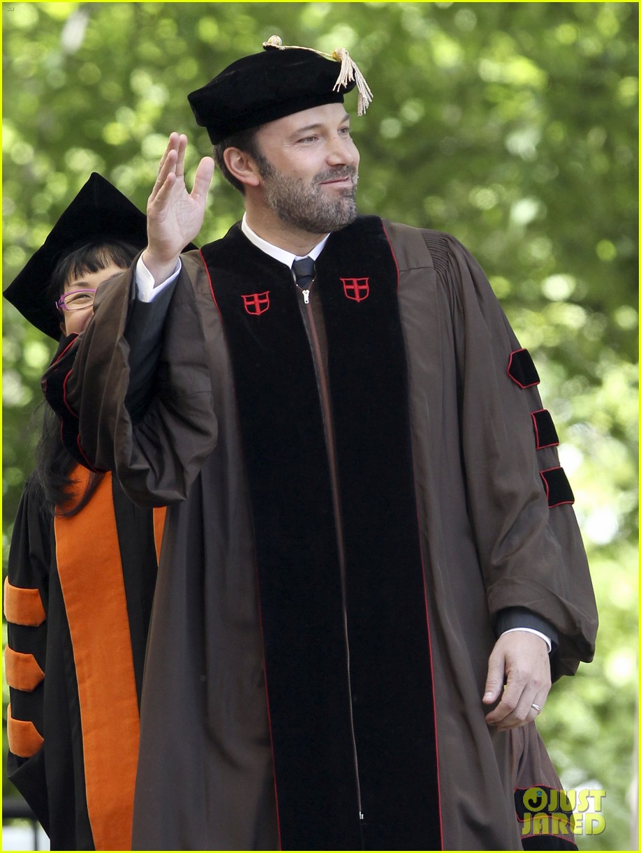 ben affleck receives honorary doctorate from brown university 082878595
