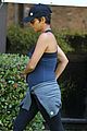 halle berry pregnant baby bump in workout clothes 16