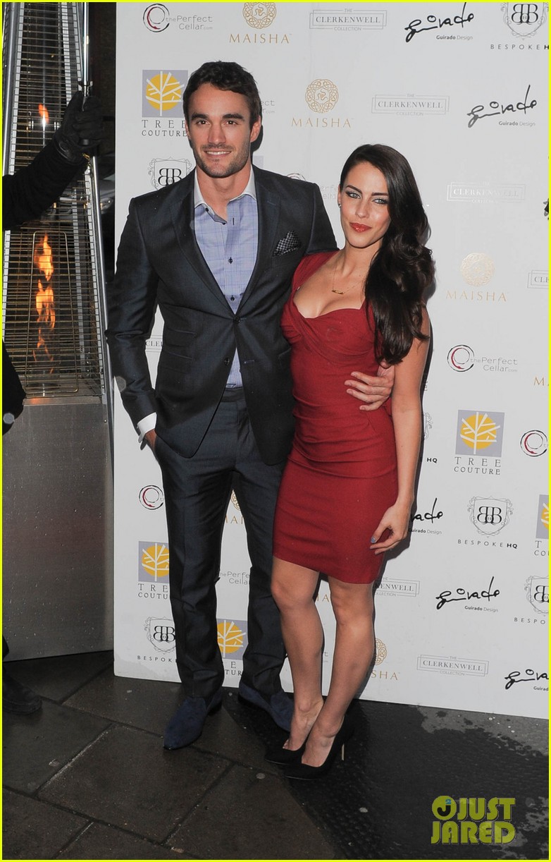 thom evans jessica lowndes aston martin launch party 012870762