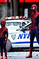 andrew garfield films amazing spider man 2 with mini me 05