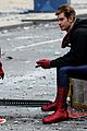 andrew garfield films amazing spider man 2 with mini me 12