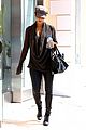 halle berry rocks leather pants while shopping 16
