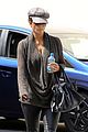 halle berry rocks leather pants while shopping 17
