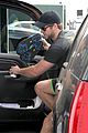 liam hemsworth barefoot at gym after aurora rising casting 08