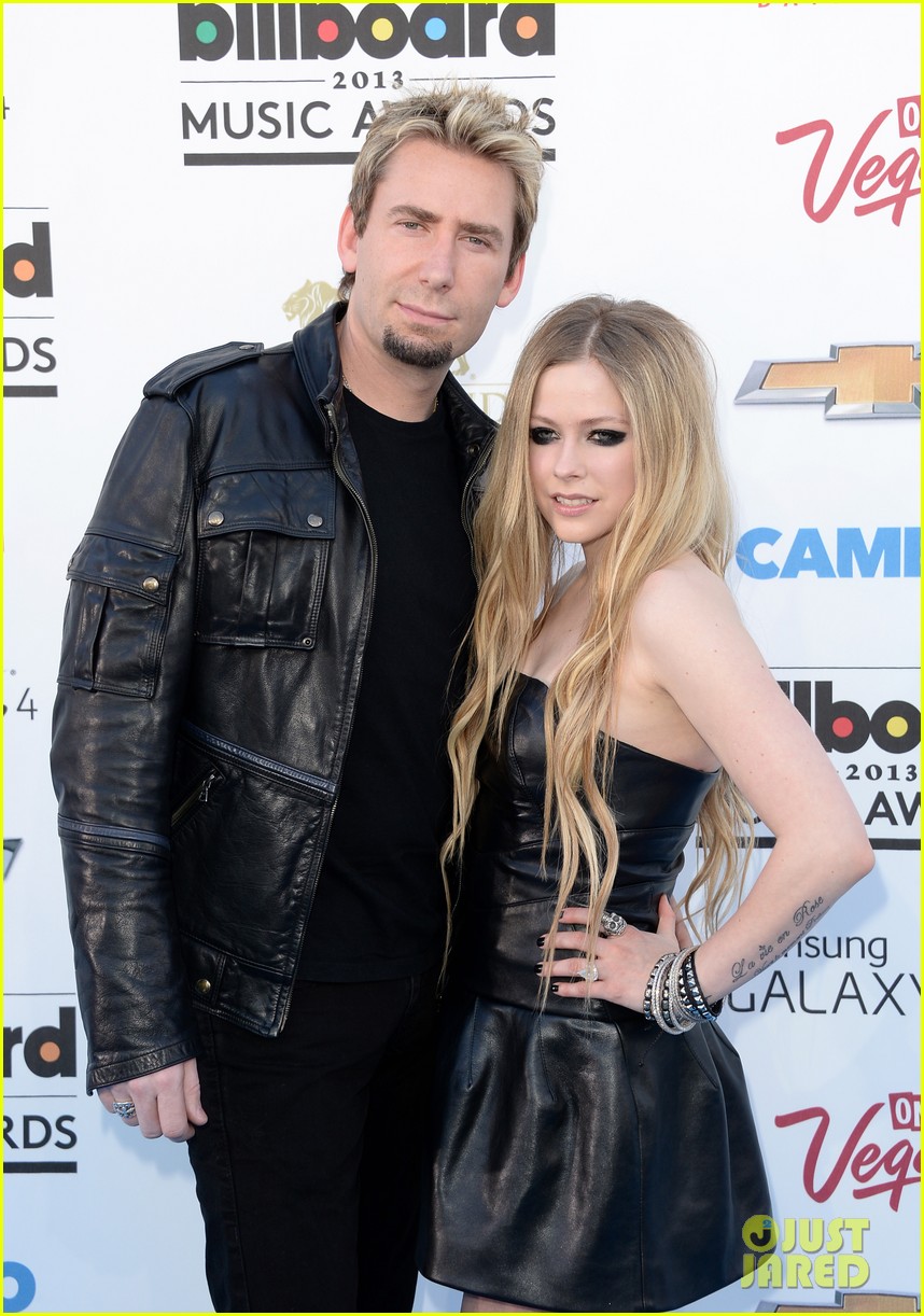 Avril Lavigne Billboard Music Awards 2013 with Chad Kroeger! Photo