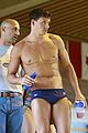 ryan lochte shirtless speedo workout in vancouver 07