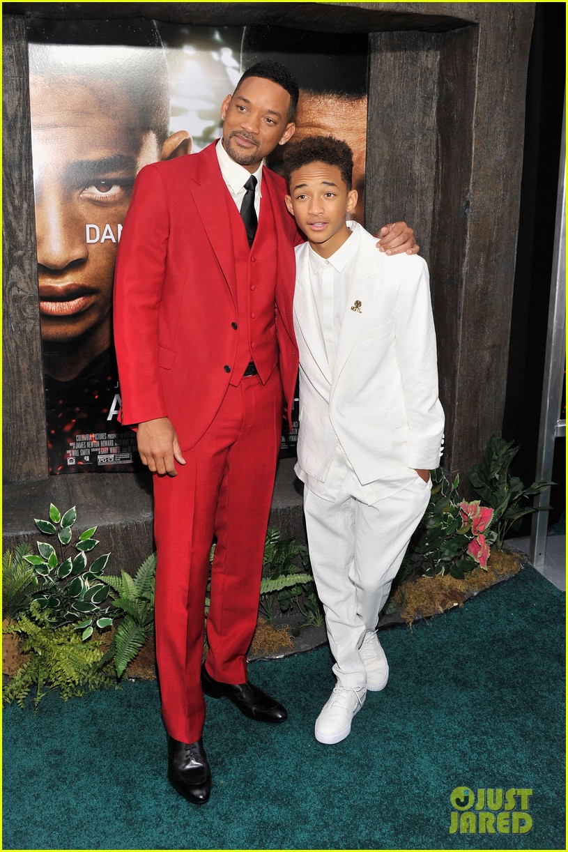 jada will smith after earth premiere with willow jada trey 08
