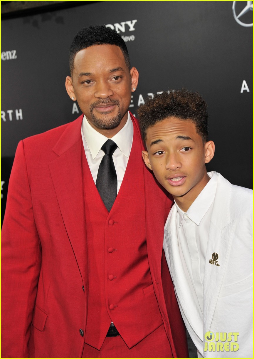 jada will smith after earth premiere with willow jada trey 11