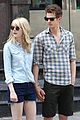 emma stone andrew garfield cuddle up in nyc 02