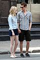 emma stone andrew garfield cuddle up in nyc 10