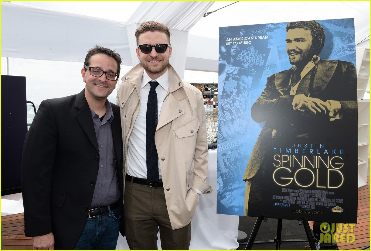 justin timberlake torch cannes spinning gold celebration 062870911