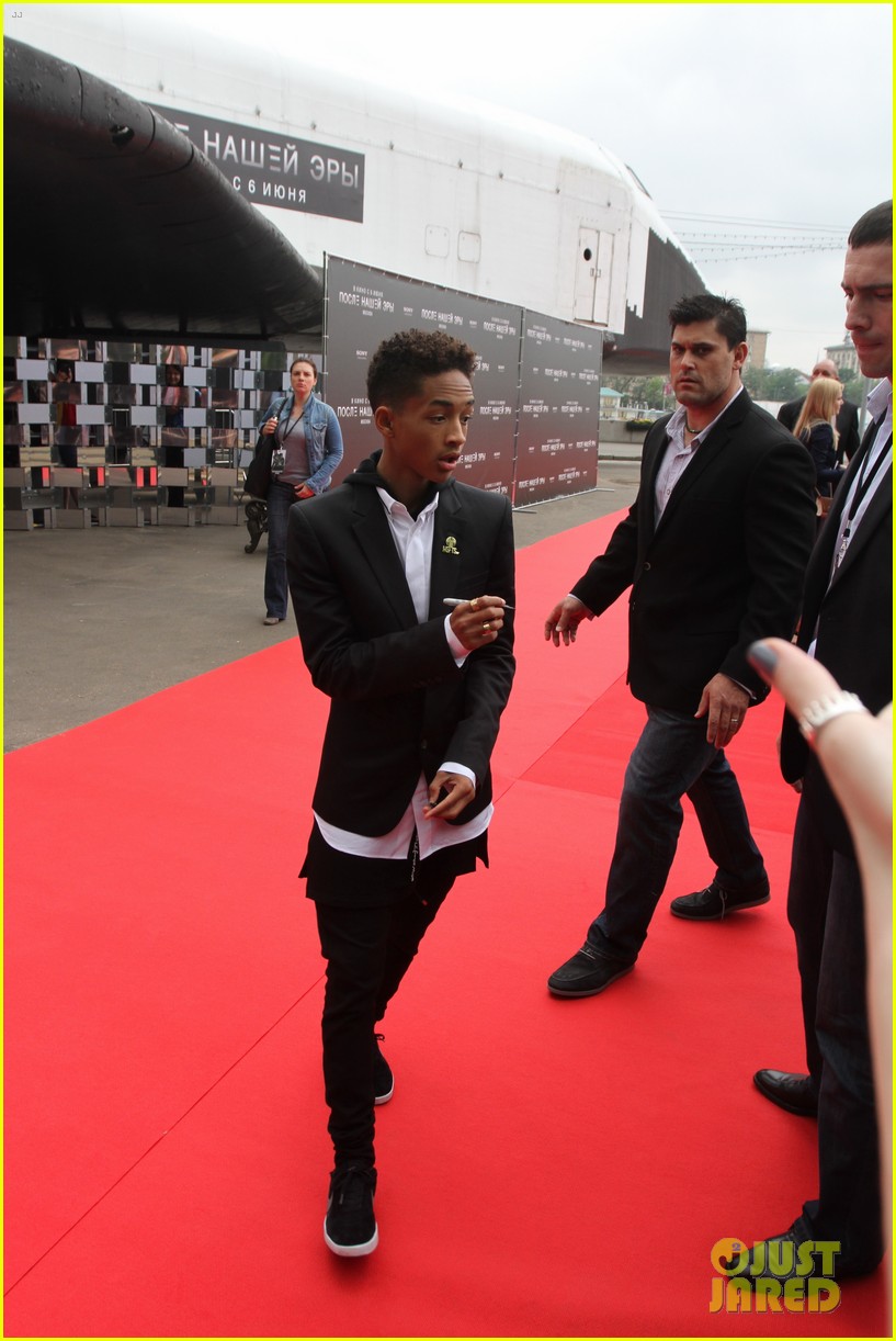 will jaden smith after earth russia photo call 15