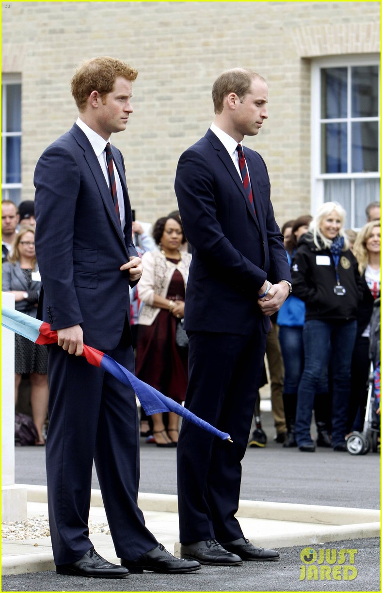 Prince William & Prince Harry Matching Ties at Charity Event! Photo