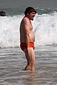 zach galifianakis ed helms shirtless beach day with bradley cooper 12