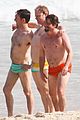 zach galifianakis ed helms shirtless beach day with bradley cooper 33