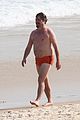 zach galifianakis ed helms shirtless beach day with bradley cooper 35