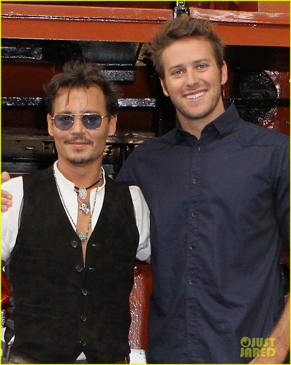 johnny depp armie hammer lone ranger moscow photo call 042899691