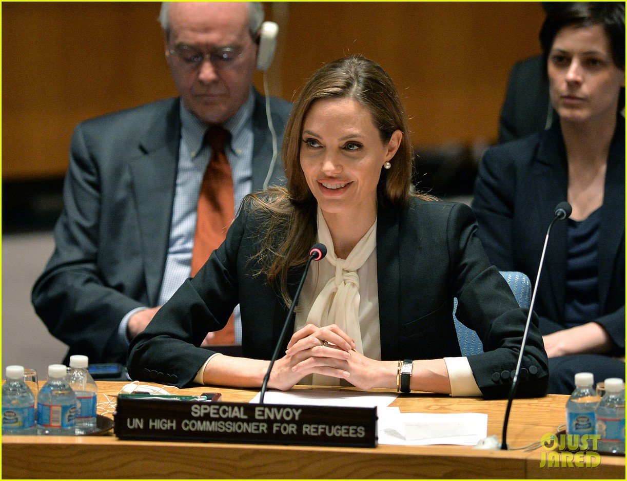 angelina jolie united nations security council meeting 012897720