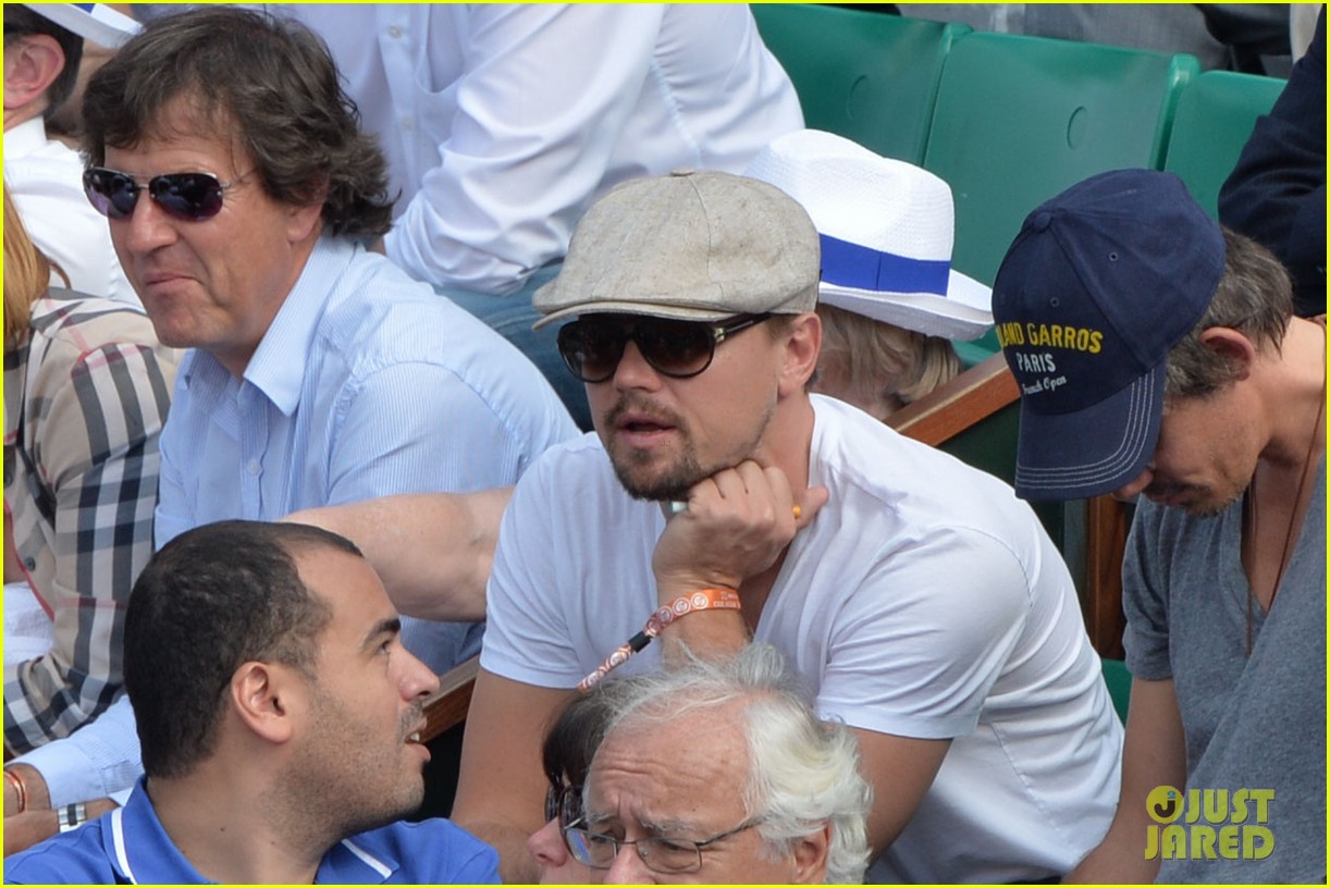 leonardo dicaprio returns to french open with lukas haas 062884927