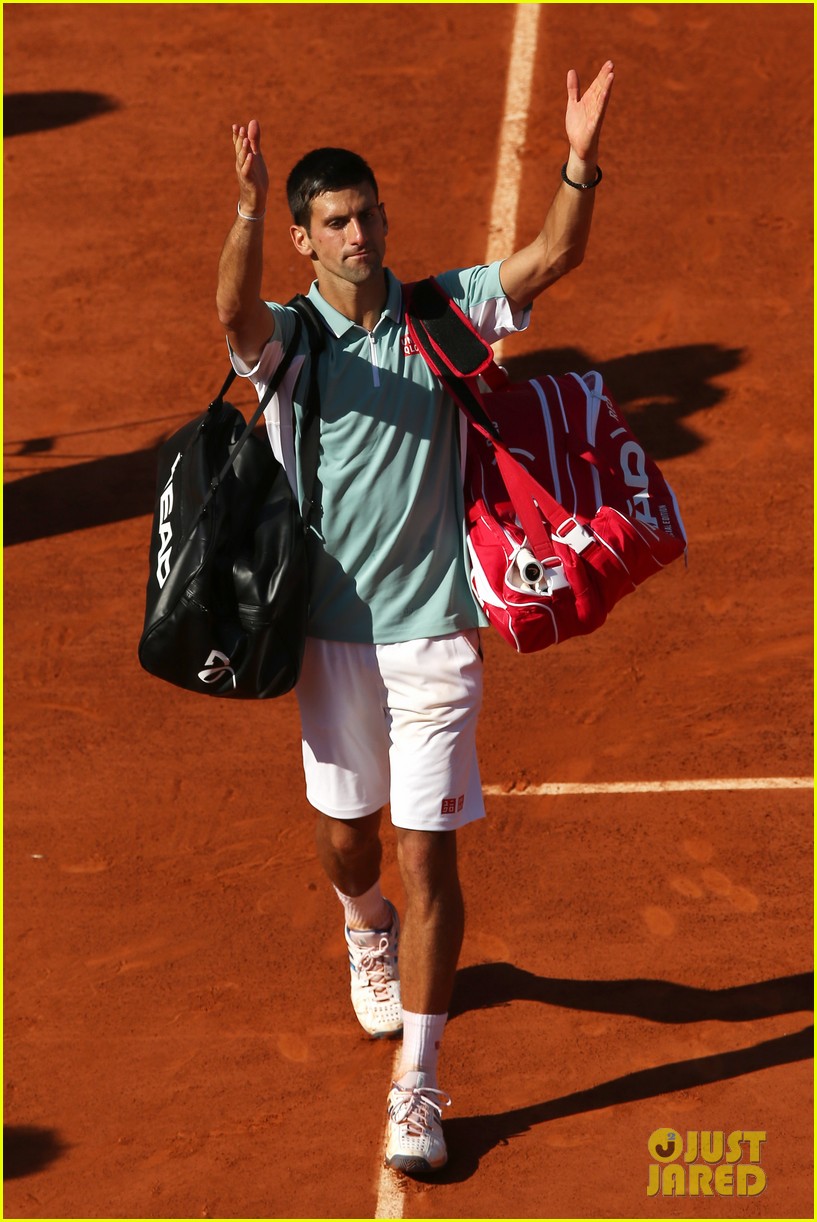 Rafeal Nadal Beats Novak Djokovic in French Open Semifinals Photo