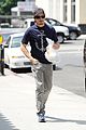 jeremy renner picks up office supplies take out food 03