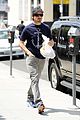 jeremy renner picks up office supplies take out food 09