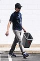 jeremy renner picks up office supplies take out food 12