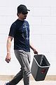 jeremy renner picks up office supplies take out food 13