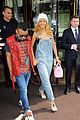 rihanna leaves hotel hand in hand with brother rajad 01