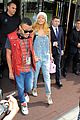 rihanna leaves hotel hand in hand with brother rajad 05