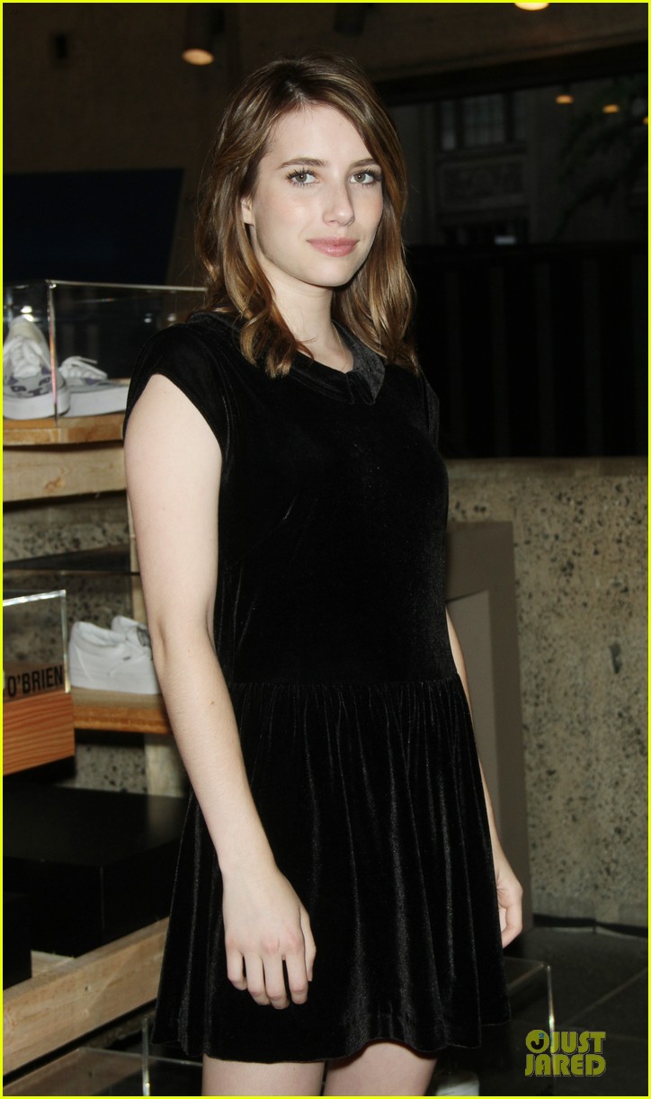 Emma Roberts Promotes Vans Before Aunt Julia Roberts Shops Theodore Man