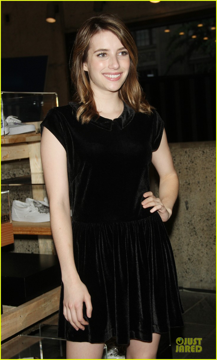 Emma Roberts Promotes Vans Before Aunt Julia Roberts Shops Theodore Man
