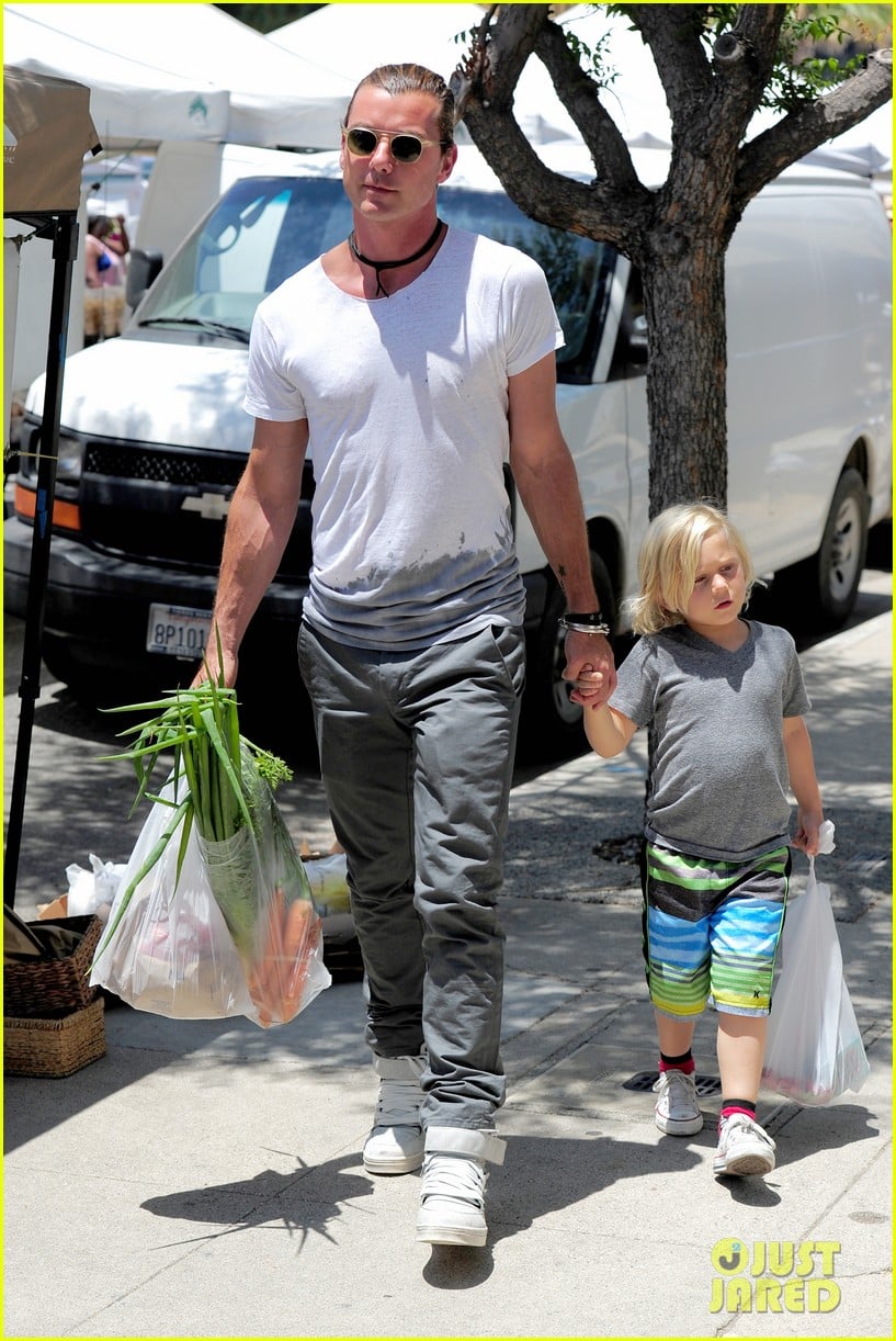Gavin Rossdale Father's Day with Kingston & Zuma! Photo 2892533