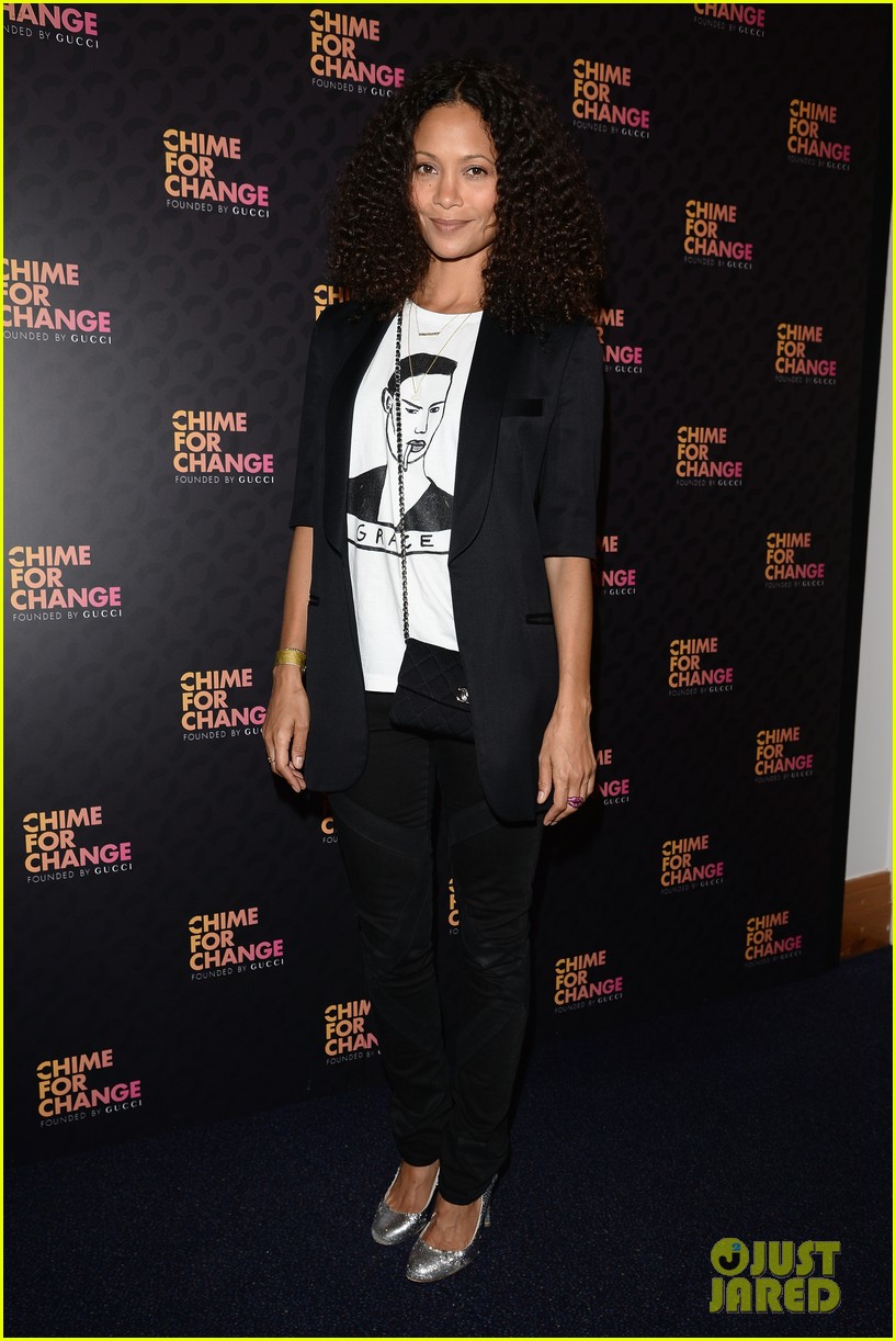 Zoe Saldana & Thandie Newton: Chime for Change Concert!: Photo 2882101