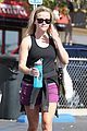 reese witherspoon matching fitness shorts shoes 09