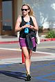 reese witherspoon matching fitness shorts shoes 10
